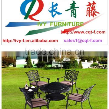 High quality cheap price picnic table top fire pit for outdoor wooden burning fire pit table