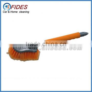 Soft plastic bristle eva foam long handle brush for car clean