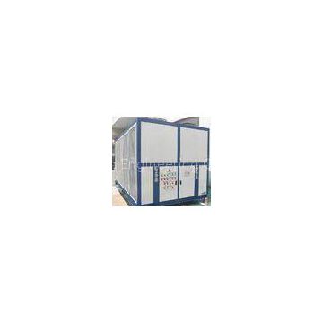 Industrial Box Type Air Cooled Modular Chiller Unit , 325KW Cooling Capacity RO-325AS