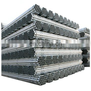 hot dip galvanized steel pipe, zinc coated round pipe for water pipe service