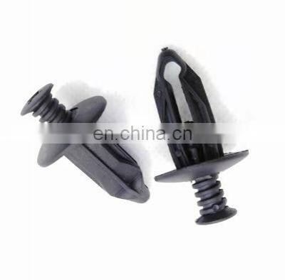 Strong Quality Plastic Black Screw  Fastener Push on Retainer  12mm OEM  6502625