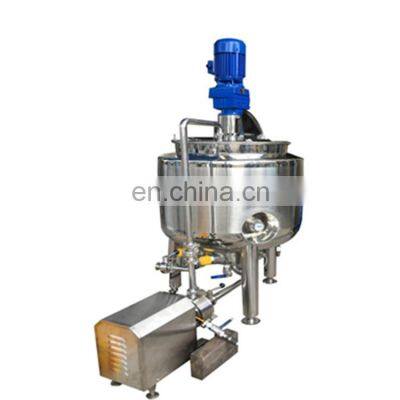 Single stage Inline high shear emulsifier/mixer/homogenizer/pump for pesticides