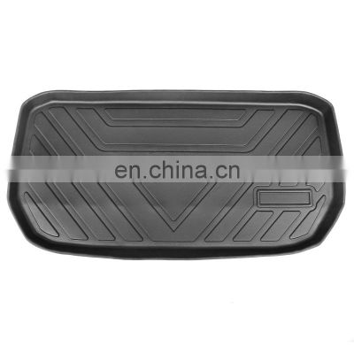 20% Off For Tesla Model Y Car Waterproof Front Trunk Luggage Mats TPE Anti-Slip Carpets Trunk Cargo Mat Boot Liner