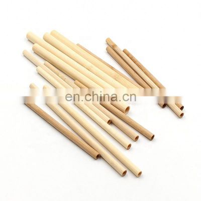 Eco-friendly Bamboo and Biodegradable Drinking Straws 100% Natural Customized Package Acceptable