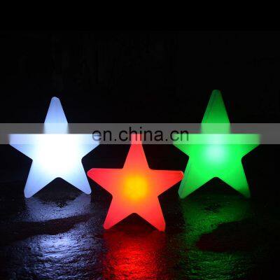 Christmas plastic light /lampade a led star /tree/snow battery operated waterproof outdoor Christmas decoration led light