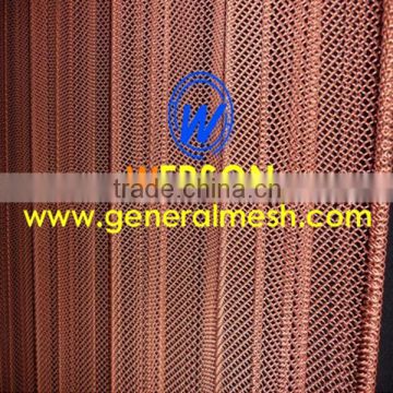 Wire Drapery Fabrics for room Divider,partitions separating public | generalmesh