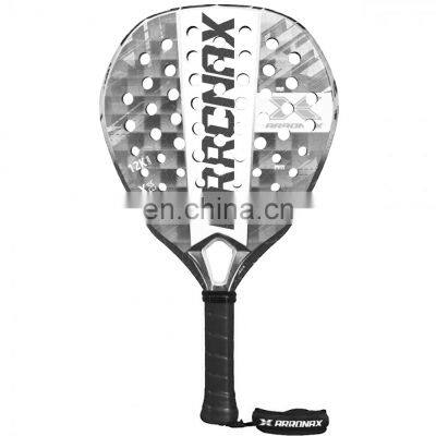 Professional Premium 3K/12K/18K Carbon Fiber Raquetas Paletas  Custom Logo Oem Padel Tennis Racket
