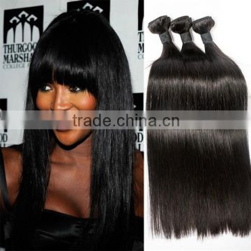 Natural color straight african human hair extensions human hair weave vendors sew in human hair extensions blonde