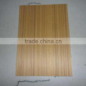 Linyi factory Cheaper straight line teak mdf fancy plywood for india