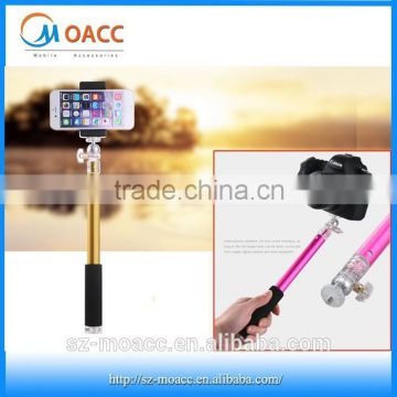 Hot selling wireless selfie stick for mobile phone camera