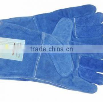 FTSAFETY blue cow split welding glove working gloves safety glove