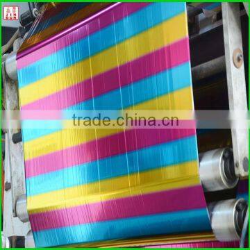 color aluminum metalized film