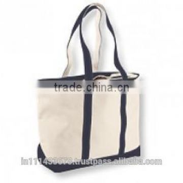 Wholessale Large Foldable Printing Cotton Boat Bag