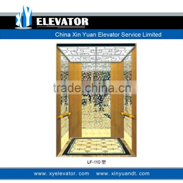 XY Elevator Golden Passenger Cabin