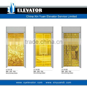 XY Elevator Door Golden Elevator Landing Door