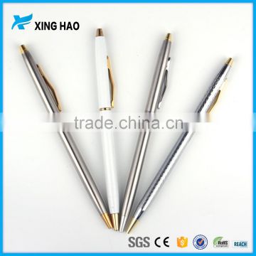 Newest cheap import metal pen good item for ballpoint import pen promotional import pen