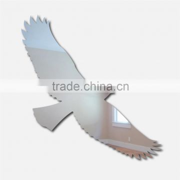China supplier shaped mirror decorative mirror angel wings mirror