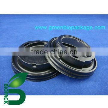 Disposable PLA cup lid for paper cup