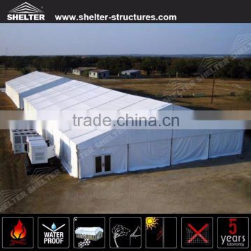 35x100m Giant Outdoor warehouse Tents with AC ventilation system for workshop