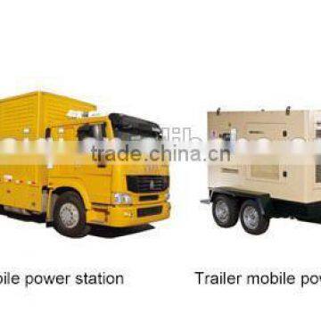 Weichai 150-300kW movable power station Gensets diesel generator