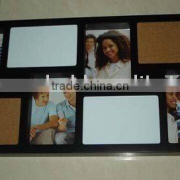 SR2408 multifunctional memo board with photo frames