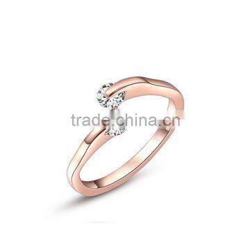 IN Stock Wholesale Gemstone Luxury Handmade Brand Women Metal Ring SKD0332