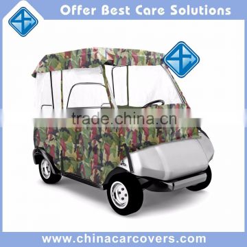 Outdoor weather protection golf cart enclosure cover