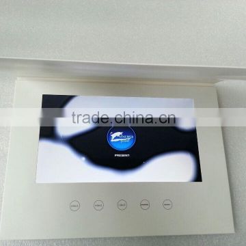 10"lcd video in print card, video in paper cards, video cards