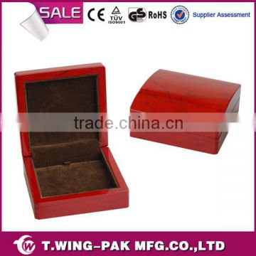 Printed Logo Wholesale Standing Velvet Jewelery Boxes Supplier Offer High Quality