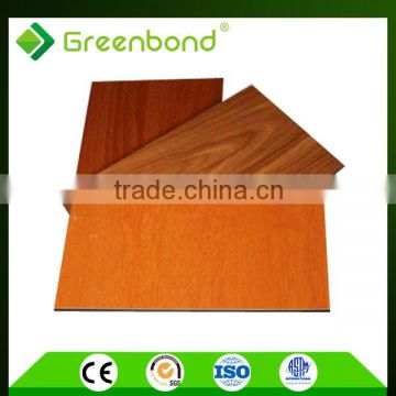 Greenbond 4mm modern exterior wall cladding aluminum composite sheet