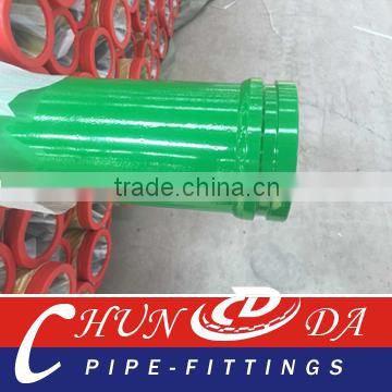 Junjin DN125 5'' Hardened concrete pump pipe 45Mn2 / heating pipe