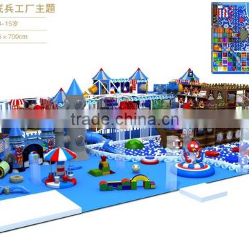 Amusement Indoor playground for kids equipment seabed world series