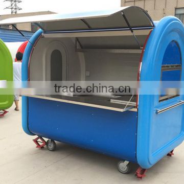 CE approved fast fry food vending cart