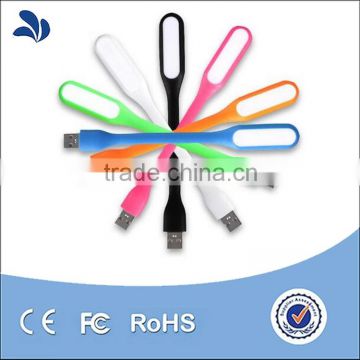 Promotional usb light led with usb for xiaomi power bank computer protable flexible led lamp