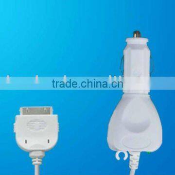 CE RoHS Certified for i phone car charger with 5V/1000mA output