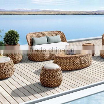 Evergreen Wicker Furniture - New Design PE Water Hyacinth Material