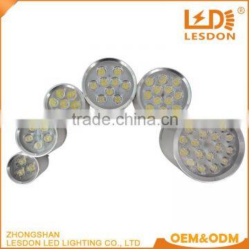 2016 new design 3w 5w 7w 9w 12w 15w 18w cob surface mount led downlight