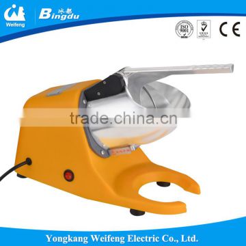 WF-A109 Newest Yellow color Electric Semi Automatic ice crusher