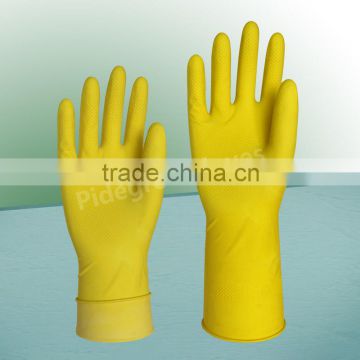 Rubber Household Gloves Flocklined / Polymerlined / Unlined