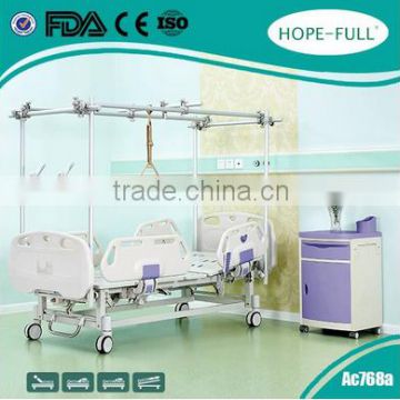 High Standard IOS 13485 Ac768a hospital electric traction bed