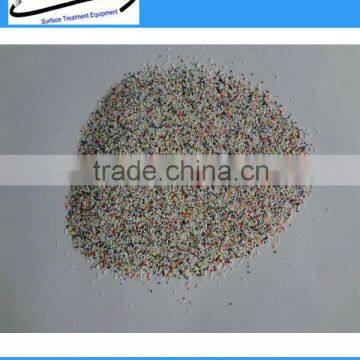 Plastic media blasting abrasive