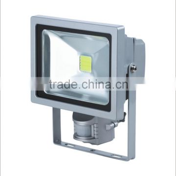 With sensor 30W outdoor super light LED flood lamp with CE, ROHS