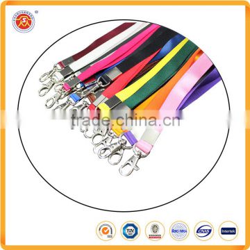 Fashion nylon customize printing lanyards with logo and lobster clasp