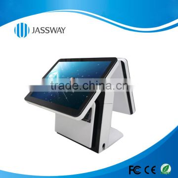 15 inch Dual Screen All in One Retail Touch POS System
