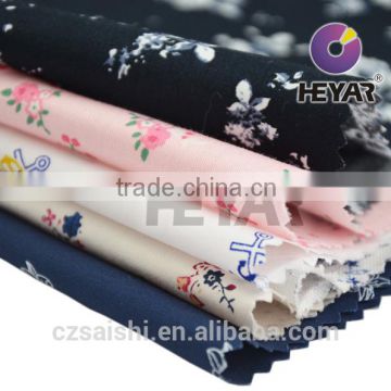 Changzhou red rose printed fabric Materials