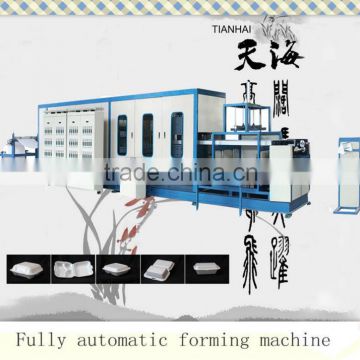 Expanded ps foam tray forming machine