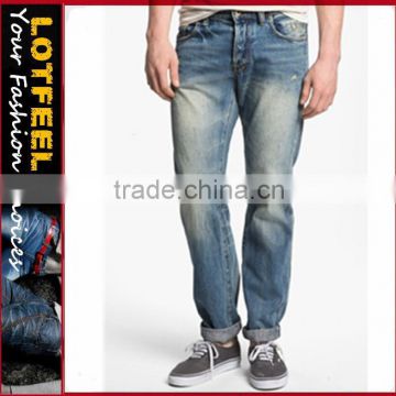 french jeans brands slim fit man denim jeans pents latest jeans model custom branded jeans denim(LOTD124)