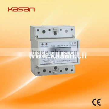 Single Phase DDS5558 electric din rail kwh energy meter