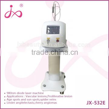 Diode laser Type and Portable Style 980nm diode laser vascular removal machine