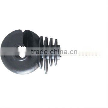 Black Ring-shaped Fence Insulator For Wooden